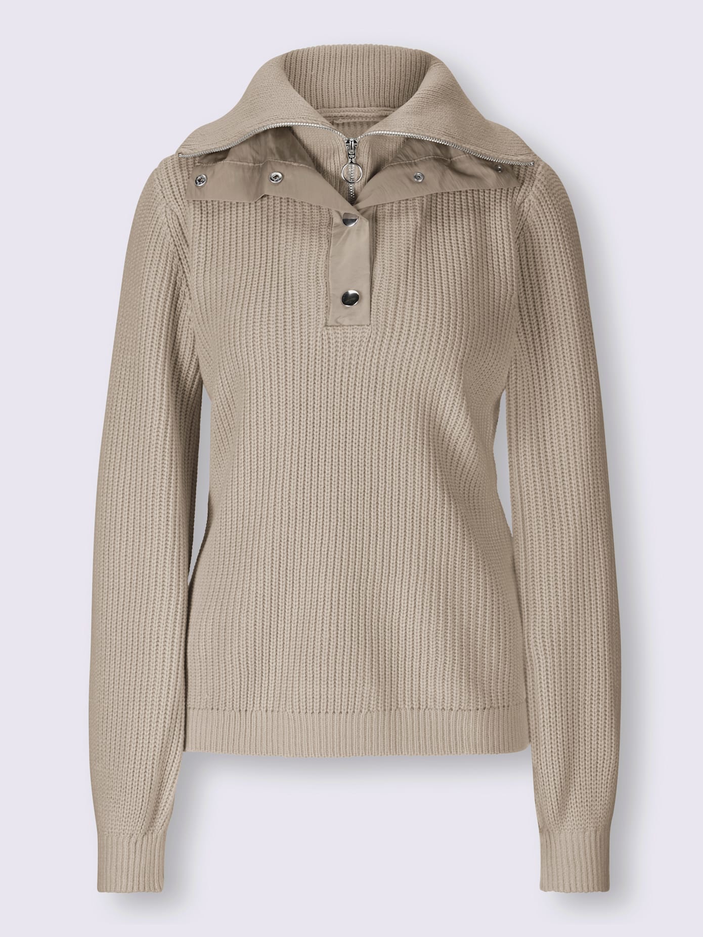 Pull aspect 2 en 1 tendance