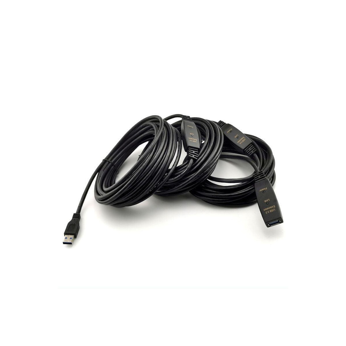 NÖRDIC Active 15M USB3.1 Forlengelseskabel 5GBPSEXtension USB En mann til kvinne for Xbox, PS5, Oculus, Skriver, Skanner, PlayStation, VR
