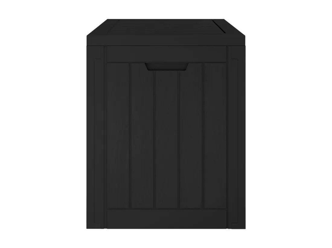 Boîte de stockage de noire 55.5 x 43 x 53 cm 02_0013140