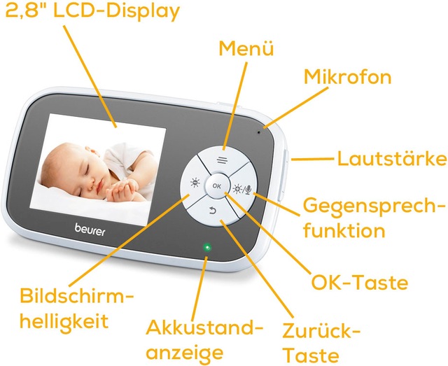 BEURER Video-Babyphone »BY 110«