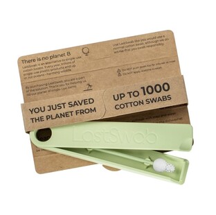 LastObject LastSwab Herbruikbaar Wattenstaafje Baby - Groen 1ST