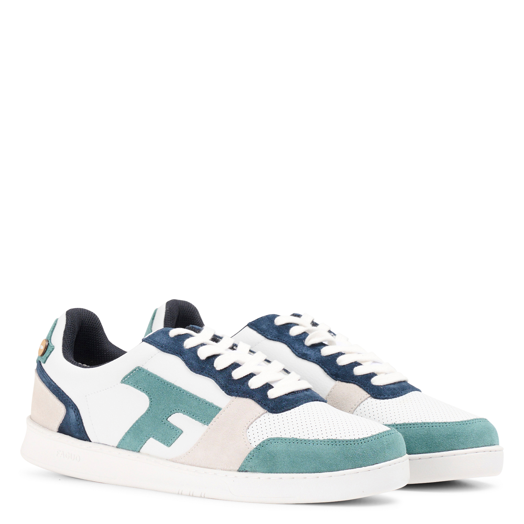 HAZEL - Baskets basses en cuir | Blanc