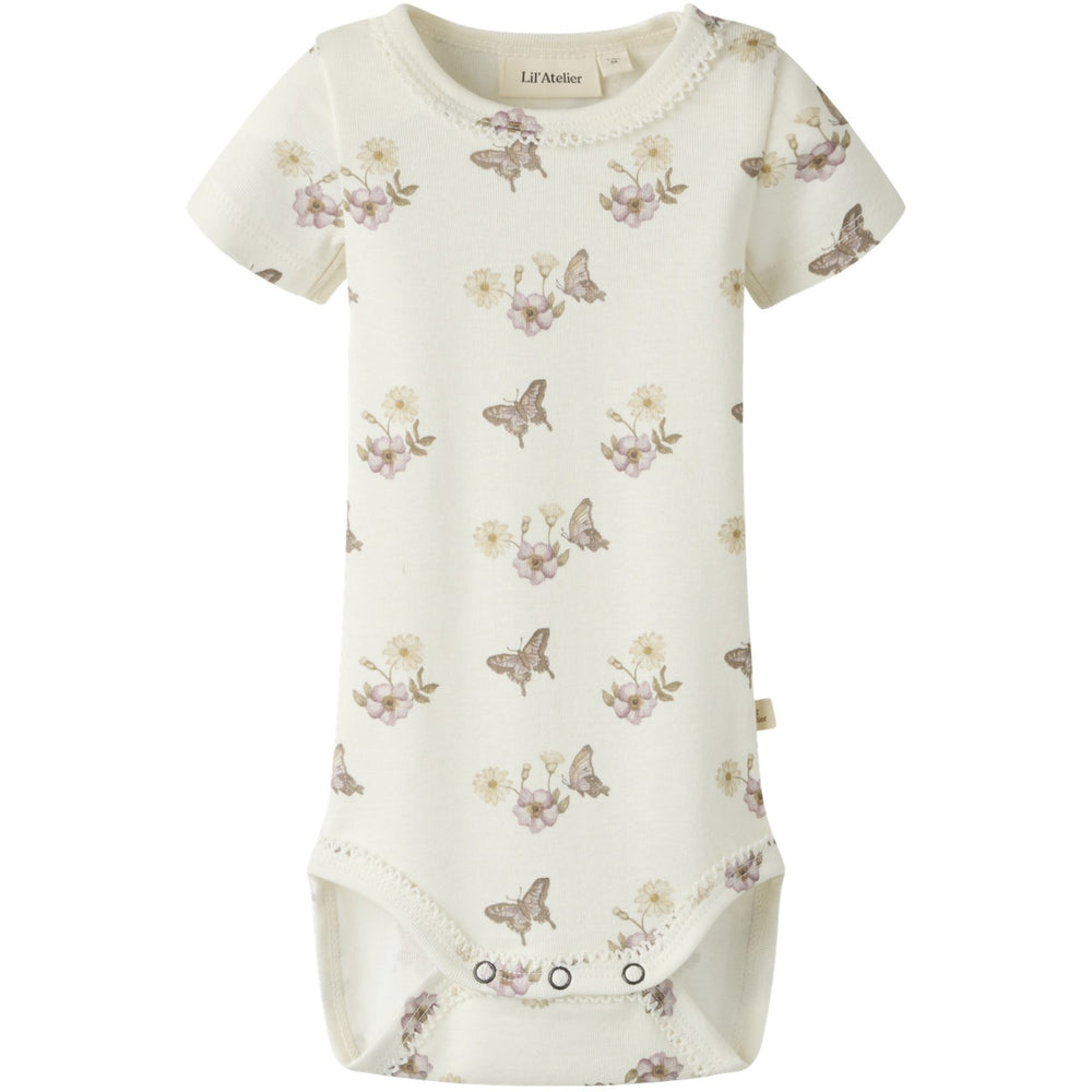 Køb Lil'Atelier Coconut Milk Flower Nbflayo Sna Ss Slim Body Lil