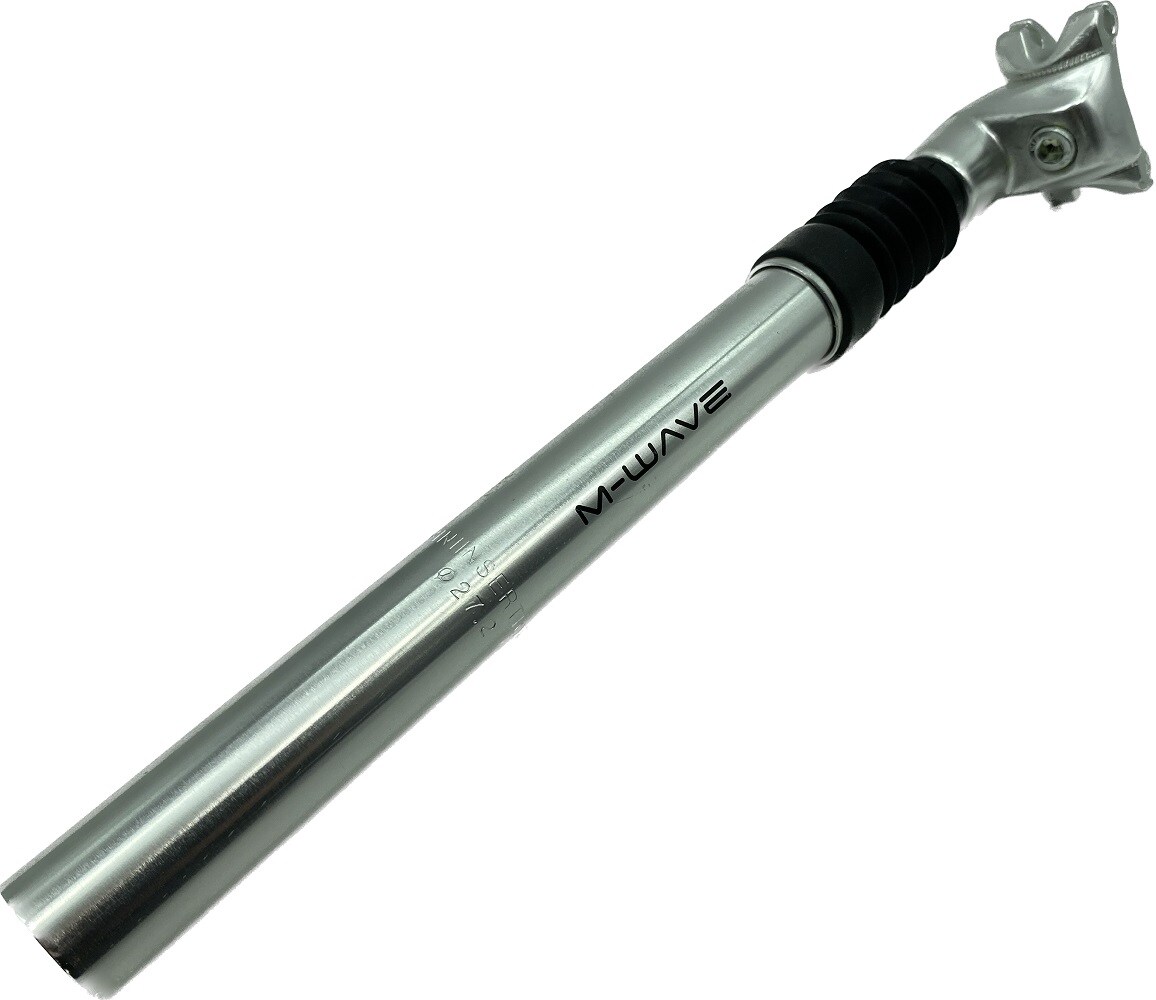 M-Wave Sattelstütze 26,6mm Patent Befestigung Silber