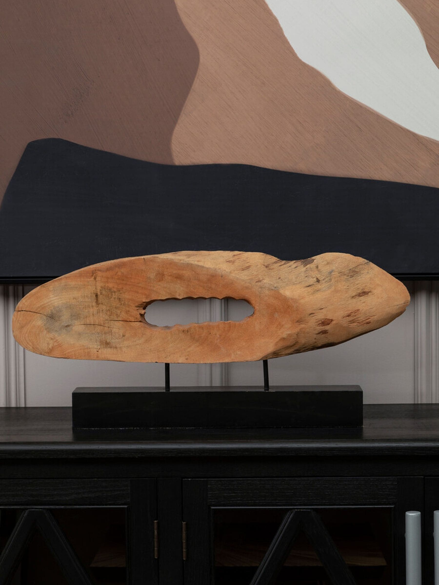 Fifty Five South handgemaakte houten ornamenten houtsculptuur