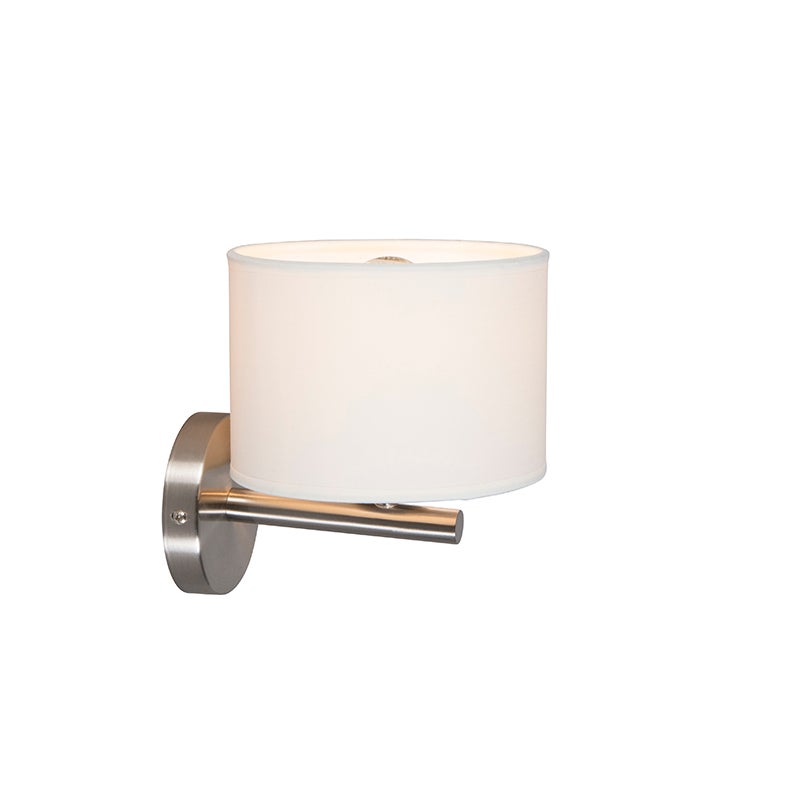 Moderne witte ronde wandlamp - VT 1