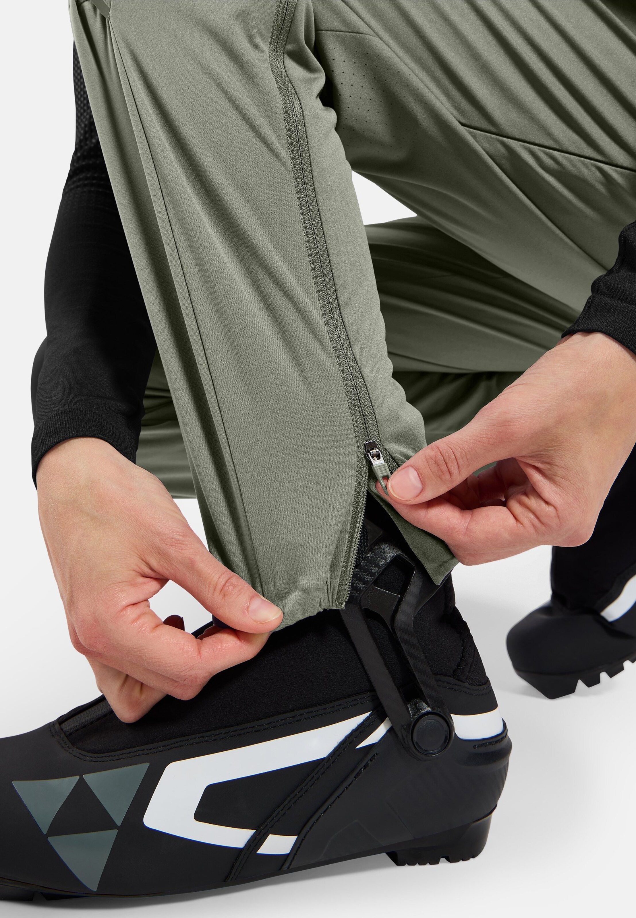 Winddichte Zeroweight Pro Warm Langlaufhose in shadow