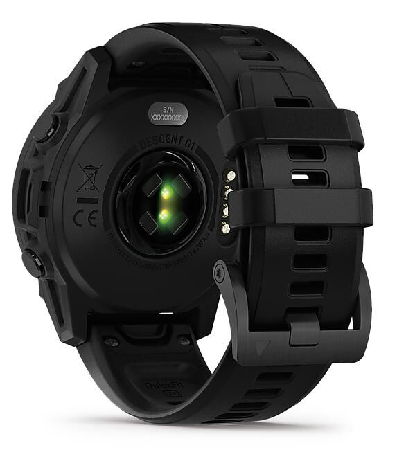 GARMIN - ORDINATEUR DE PLONGEE DESCENT G1 SOLAR NOIR