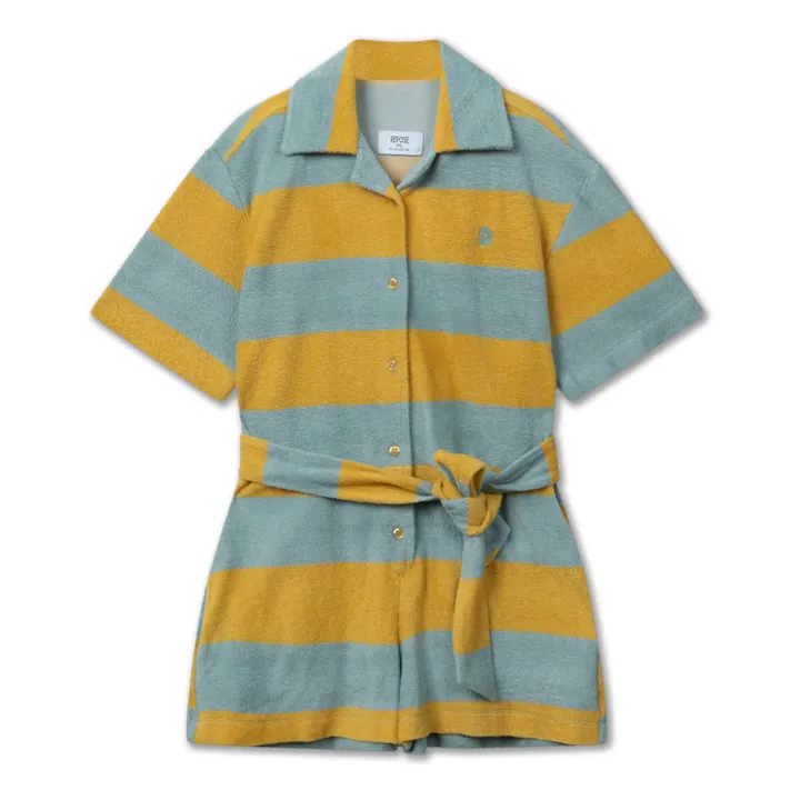 Repose AMS Combishort Eponge Bio Sporty | Jaune moutarde