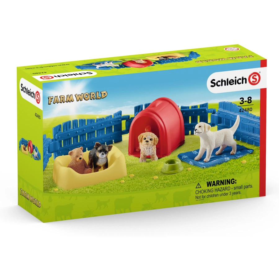 schleich® Welpenstube 42480