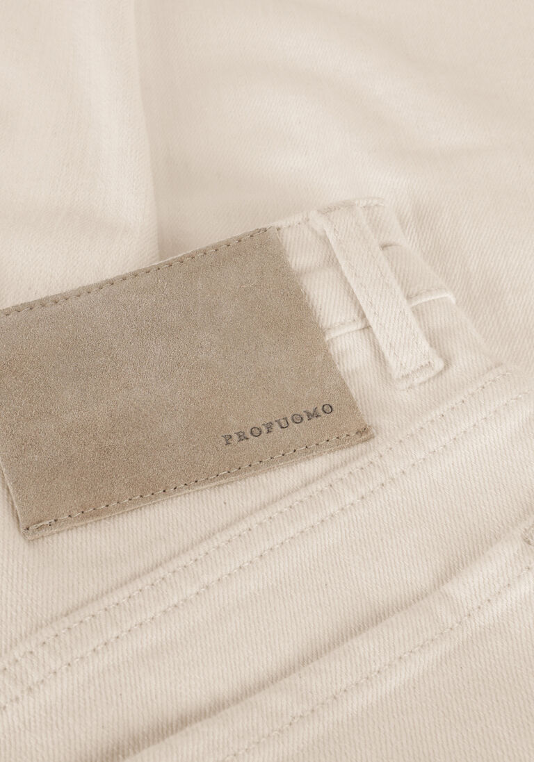 PROFUOMO gebroken wit profuomo skinny jeans pp0q0c0100