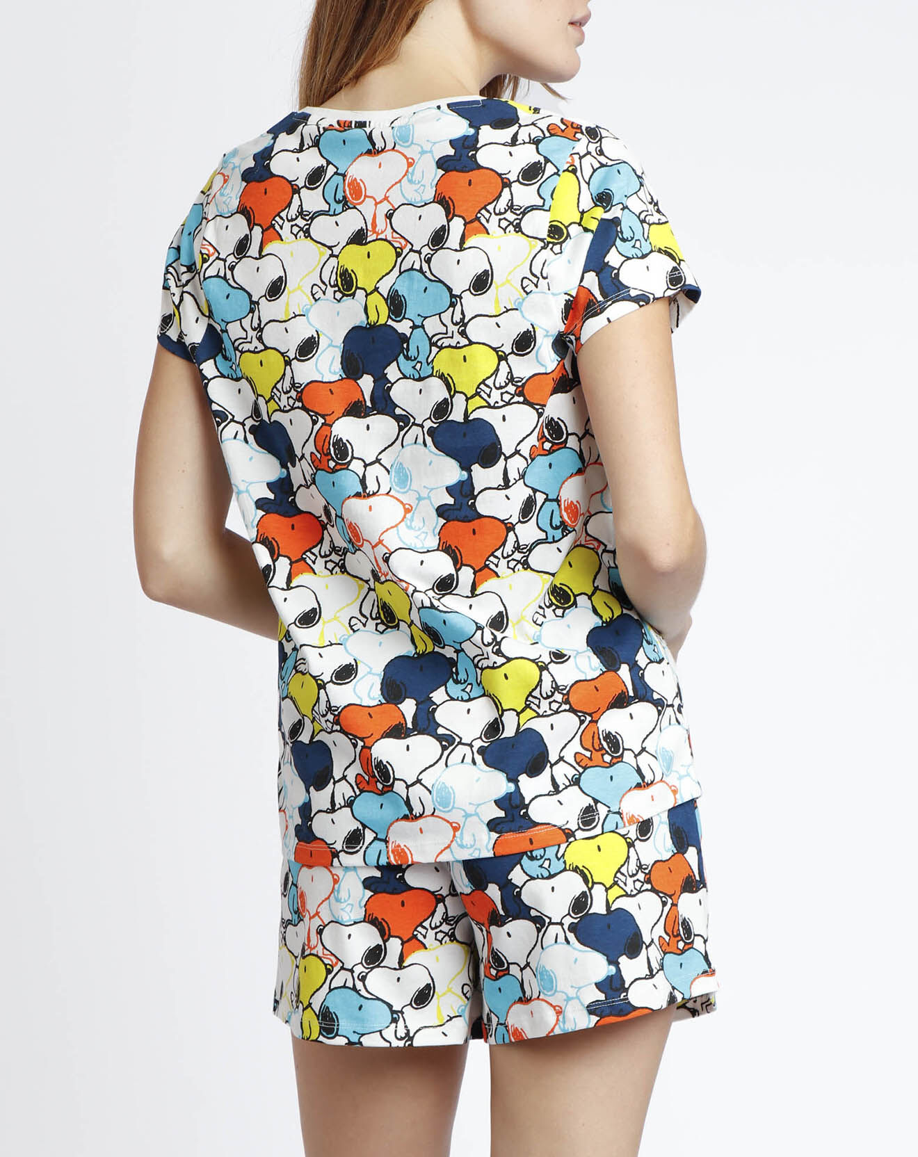 Peanuts Pyjama T-Shirt & Short Brynhildr multicolore