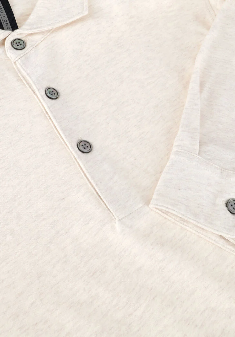 PROFUOMO gebroken wit profuomo polo pp2j00001c