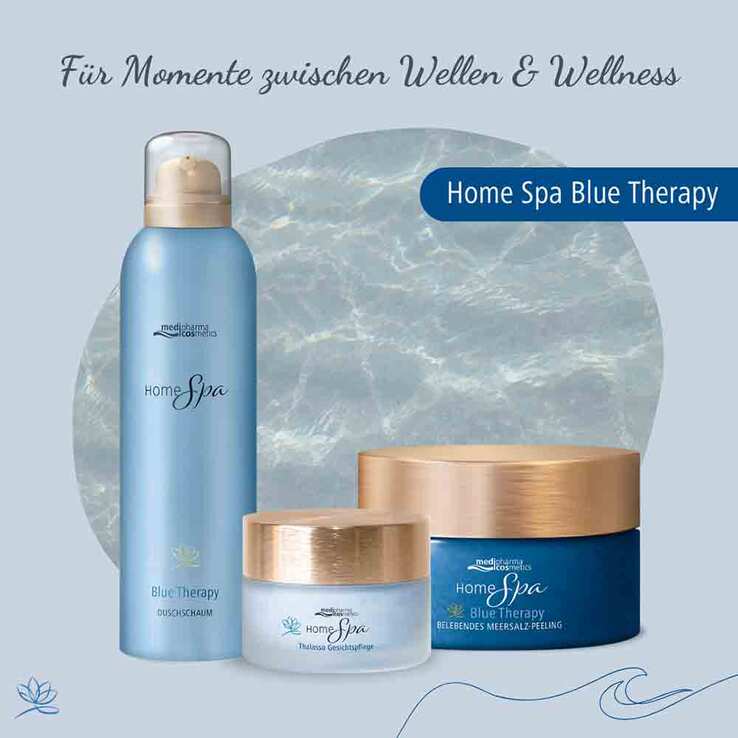 Home Spa Blue Therapy Meersalz-Peeling, 250 g
