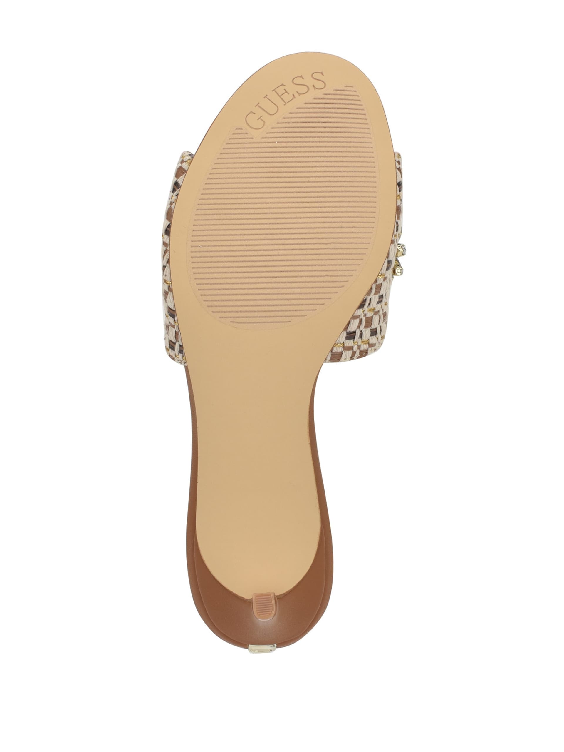 Mules de strass trançado semanais