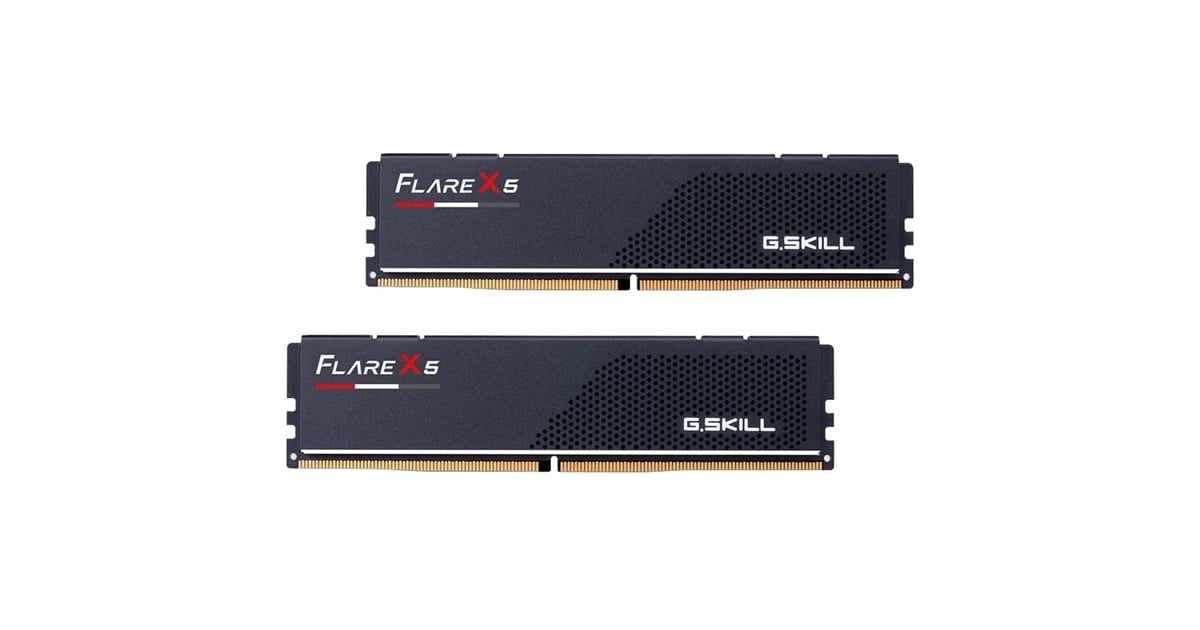 G.Skill32 GB DDR5-6000 Kit werkgeheugen  (F5-6000J3238F16GX2-FX5, Flare X5, AMD EXPO)