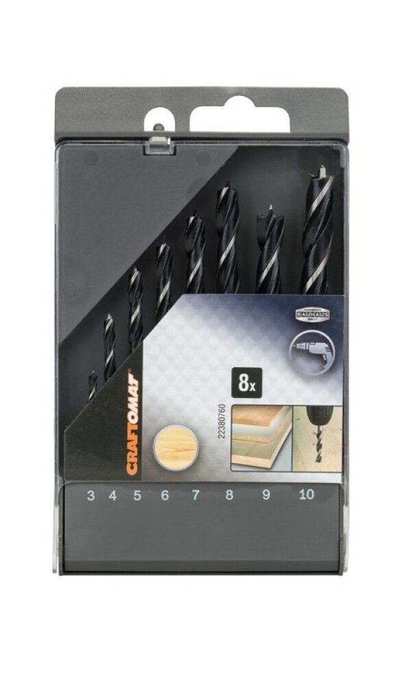 TREBORSETT CRAFTOMAT 3-10MM 8-DELER