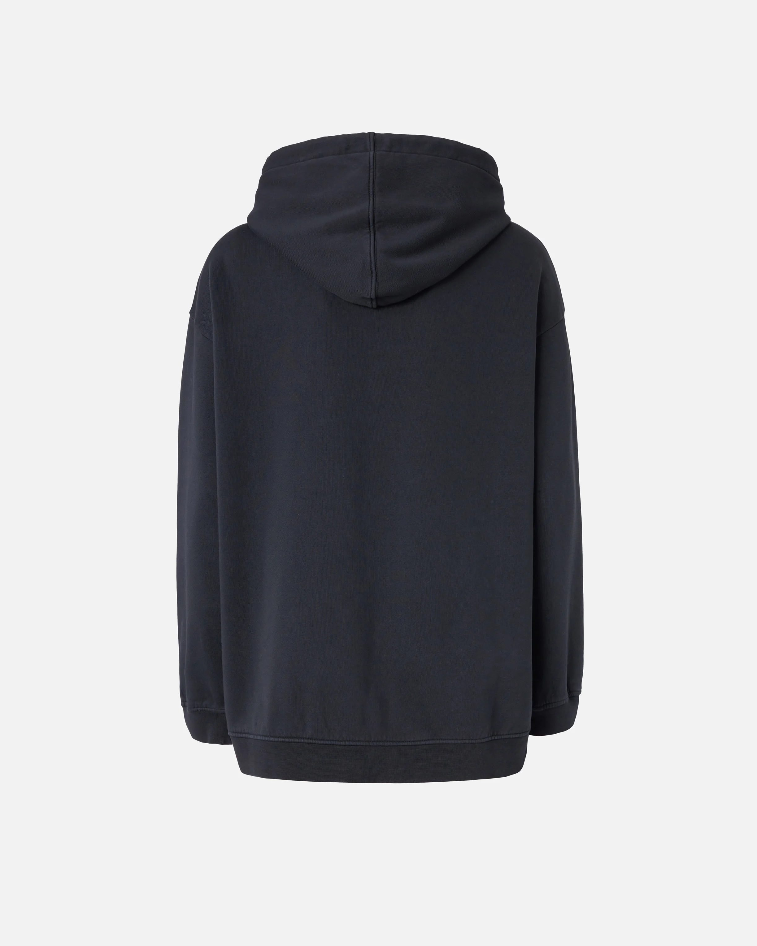 Sweat-shirt à capuche avec logo brodé | Noir