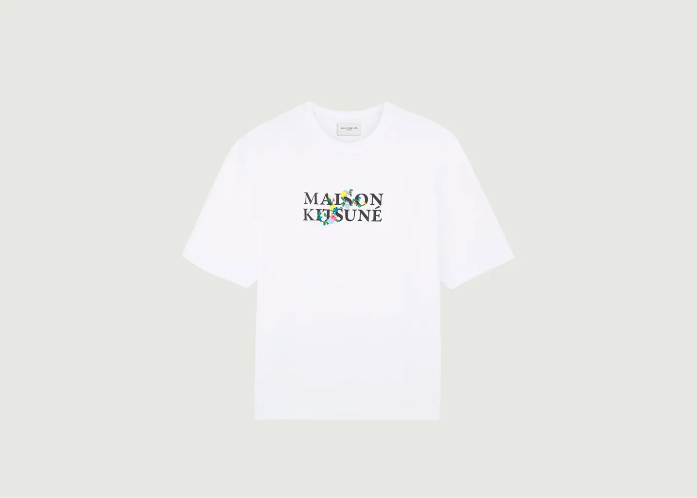 T-shirt floral Maison Kitsuné