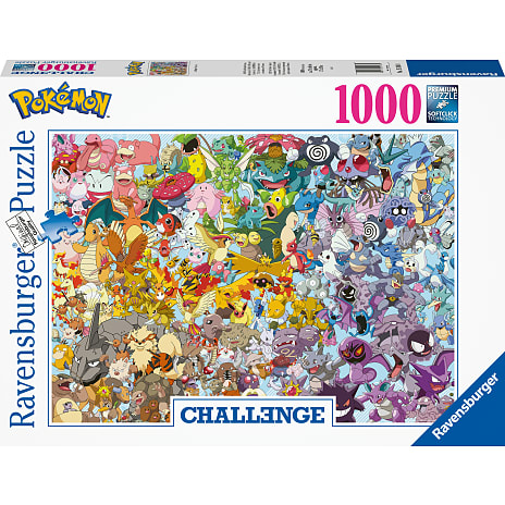Pokémon puslespil - 1000 brikker