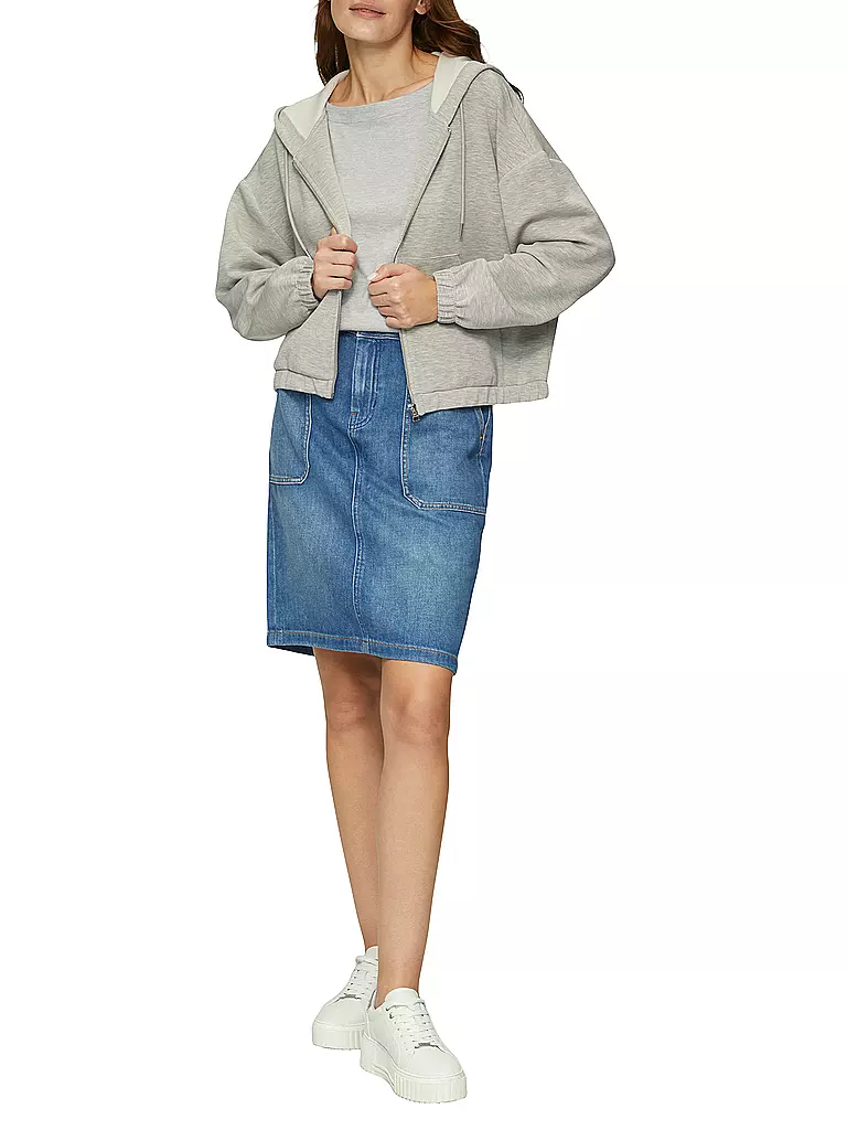 S.OLIVER Langarmshirt grau