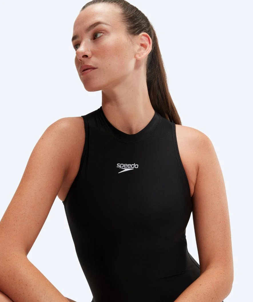 Speedo badedragt til damer - Hydrasuit - Sort/hvid
