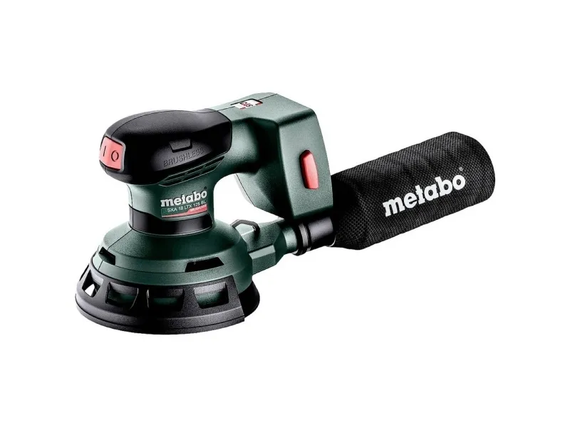Metabo SXA 18 LTX 125 BL, Excentersliber, Sort, Grøn, Børstefri, 4000 rpm, 10000 rpm, 2 mm - SOLO