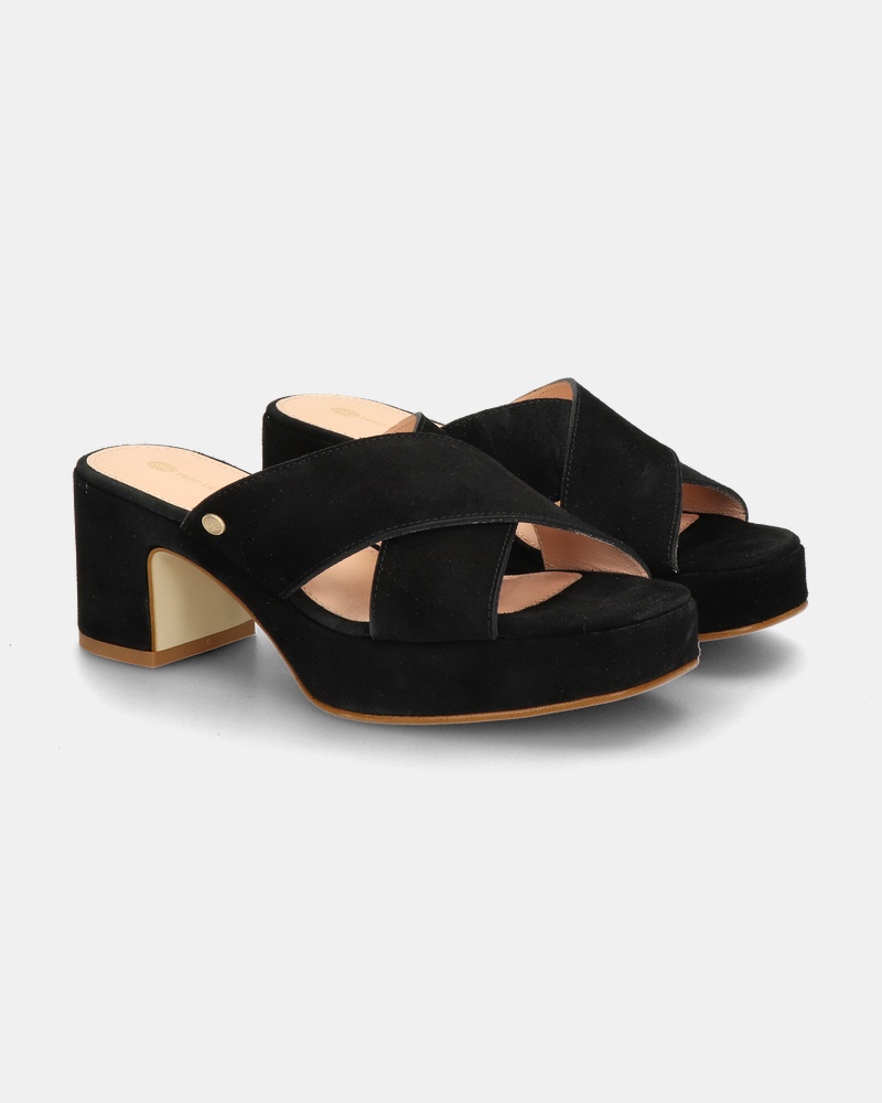 Fred de la Bretoniere Sandalen  - zwart