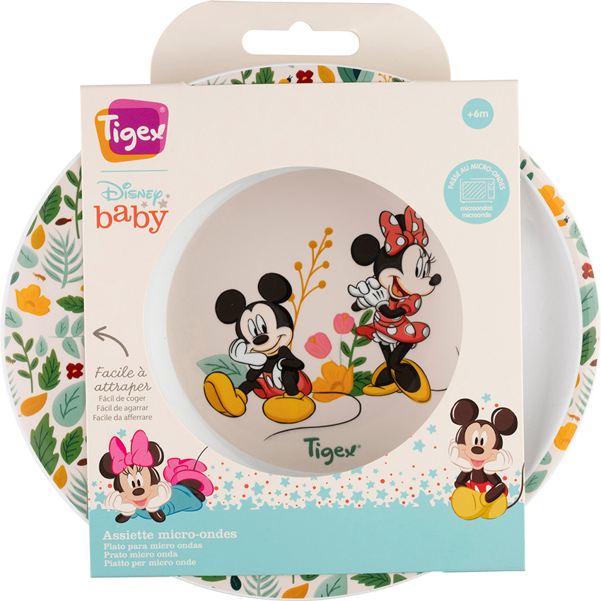 Assiette creuse Mickey et Minnie