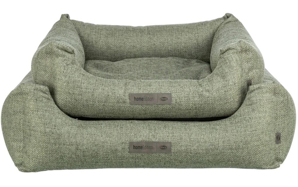 Hunde-Bett Matteo, 60 cm x 50 cm, OlivgrünHundeschlafplatz