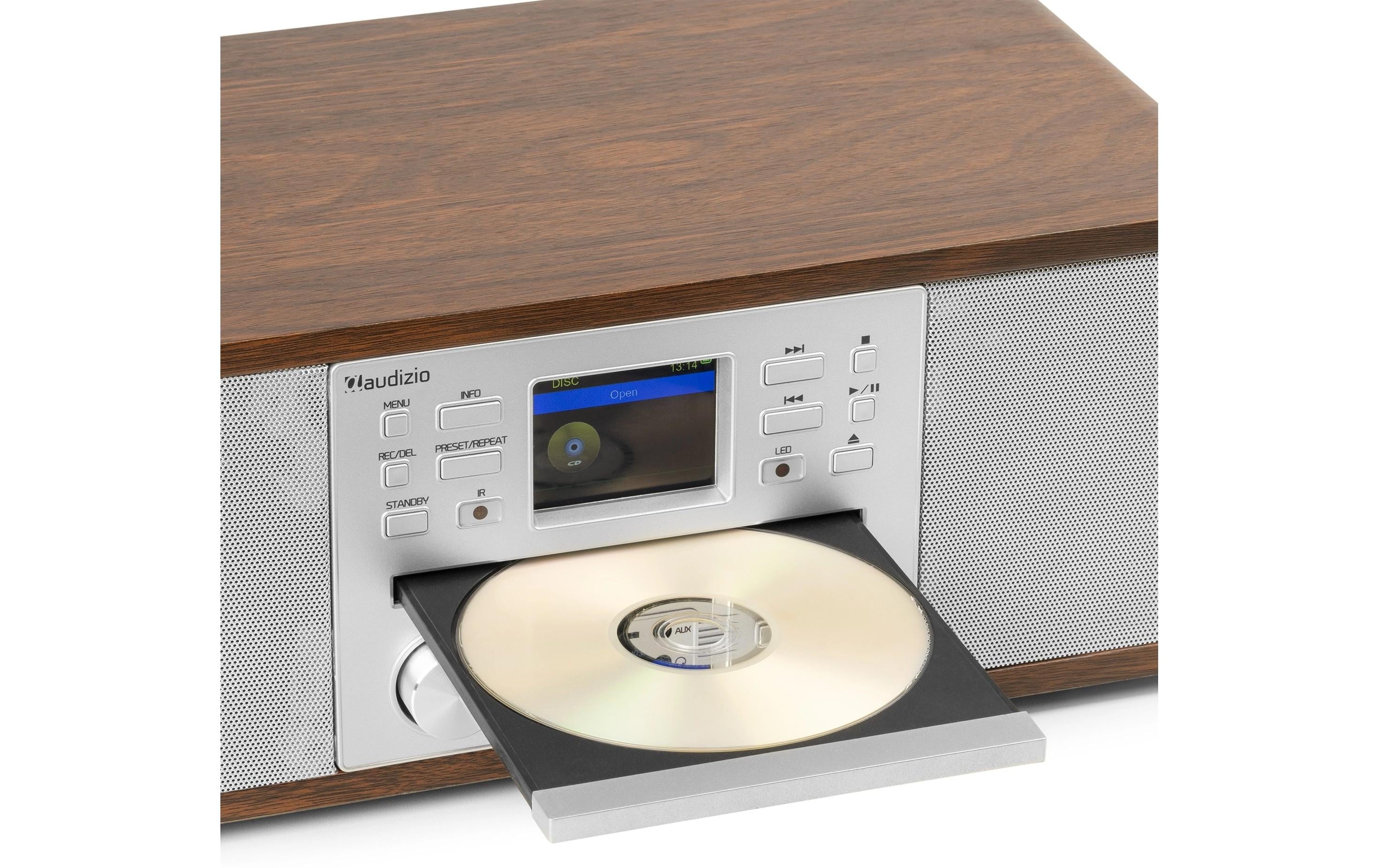 DAB+ Radio Avola SilberDAB+ Radio mit CD Spieler, Internet Radio und Bluetooth
