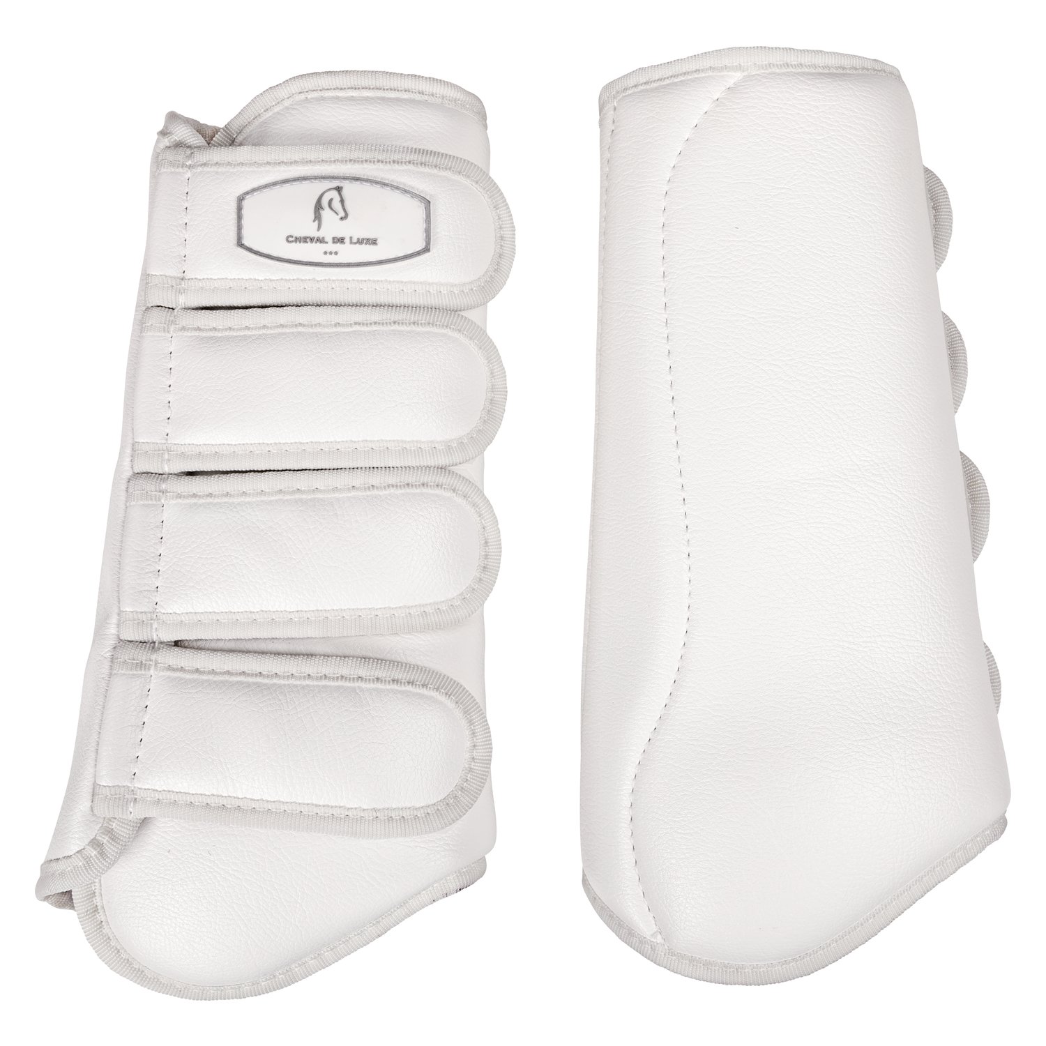 Cheval de Luxe Dressurgamaschen, hinten  - white