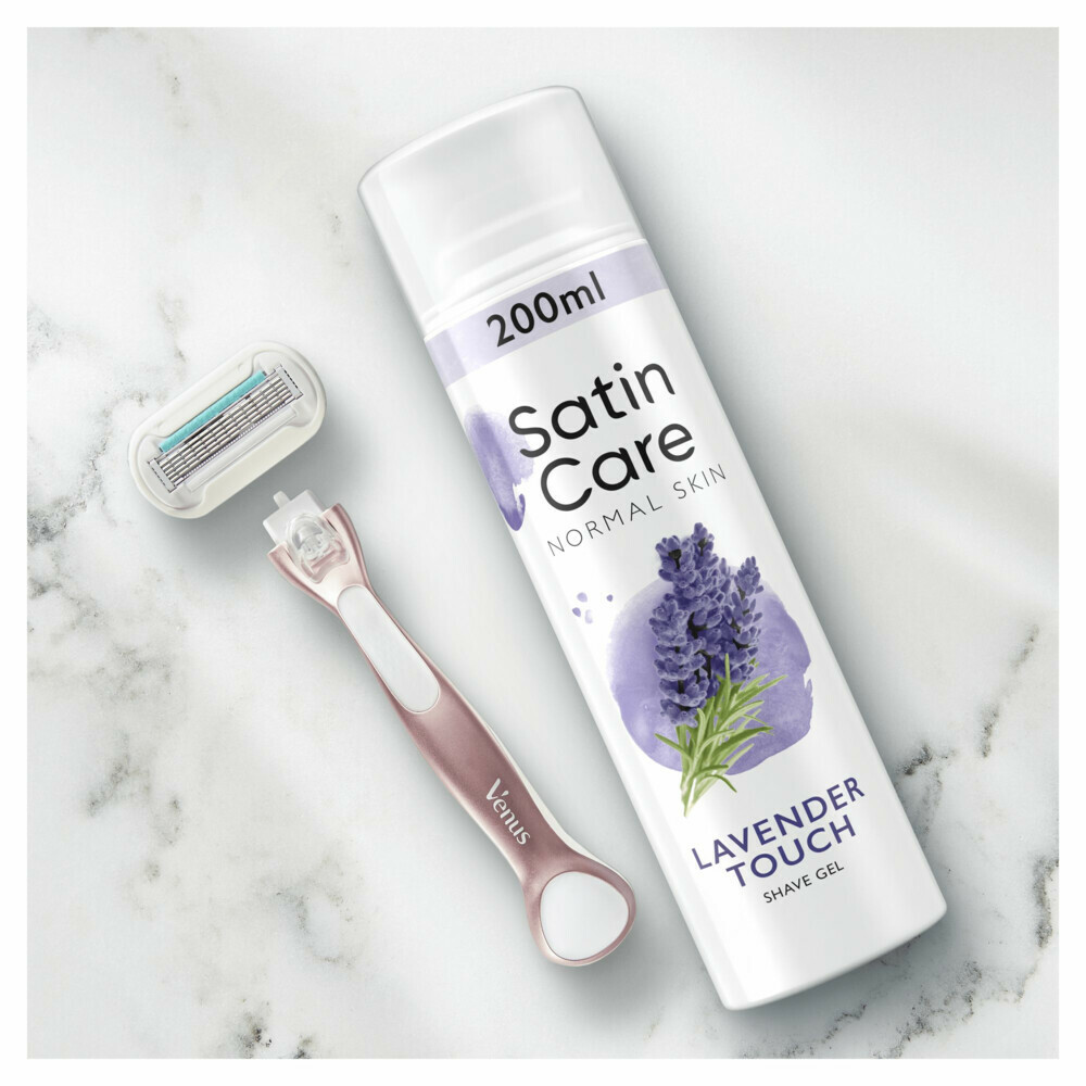 Gillette Venus Scheergel Satin Care Lavender Touch200 ml