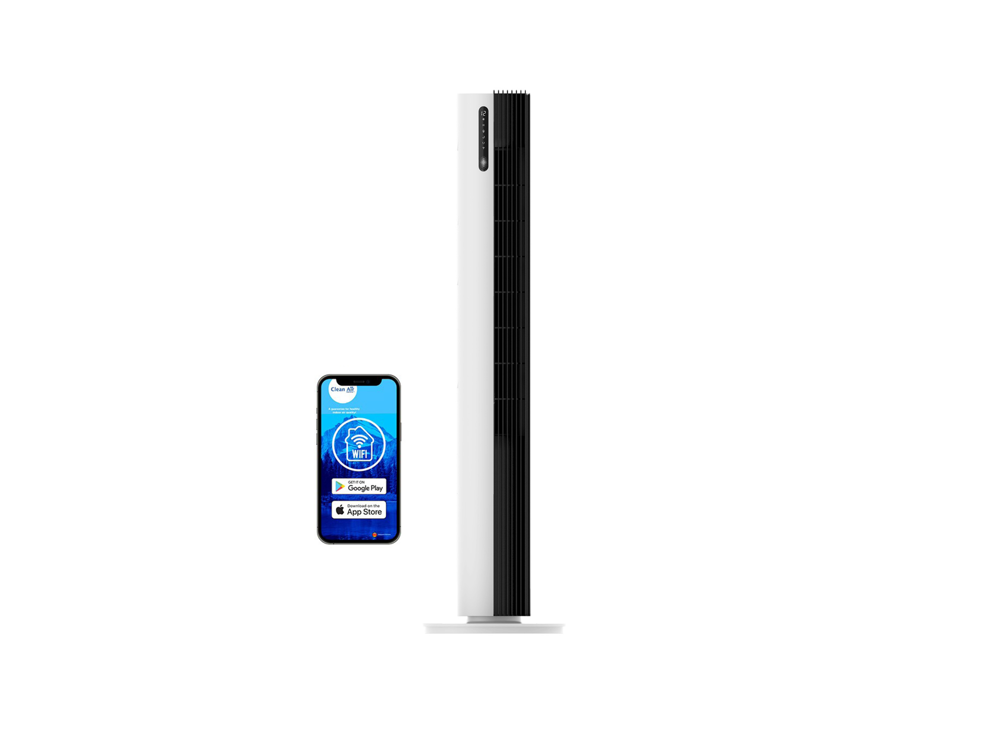 Clean air optima ca407w smart luxe torenventilator