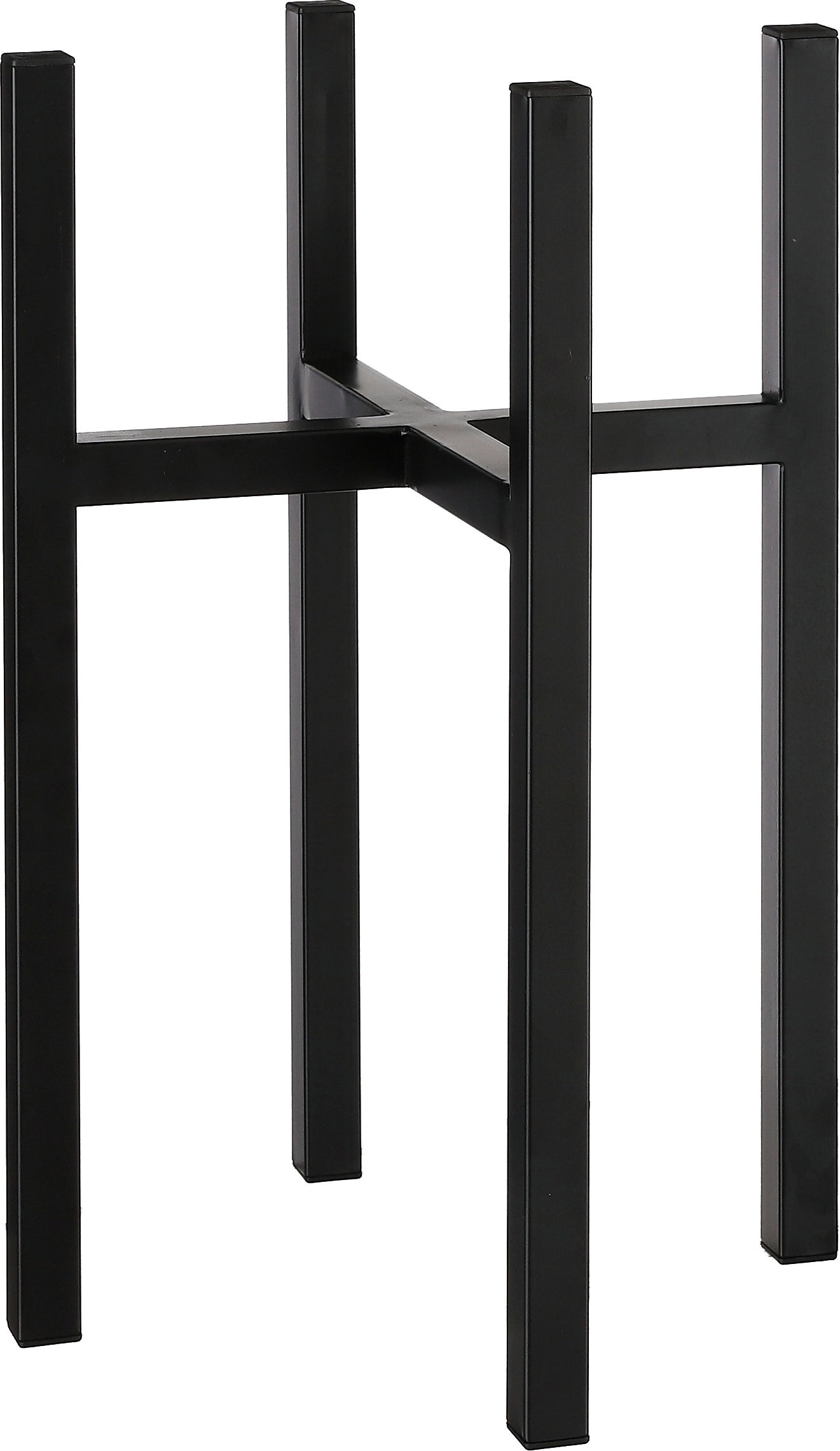 Mica Decorations plantenstandaard Ascot xl zwart 34 x 34 x 49,5 cm