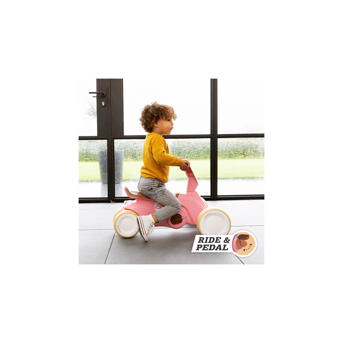 Porteur go² retro rose