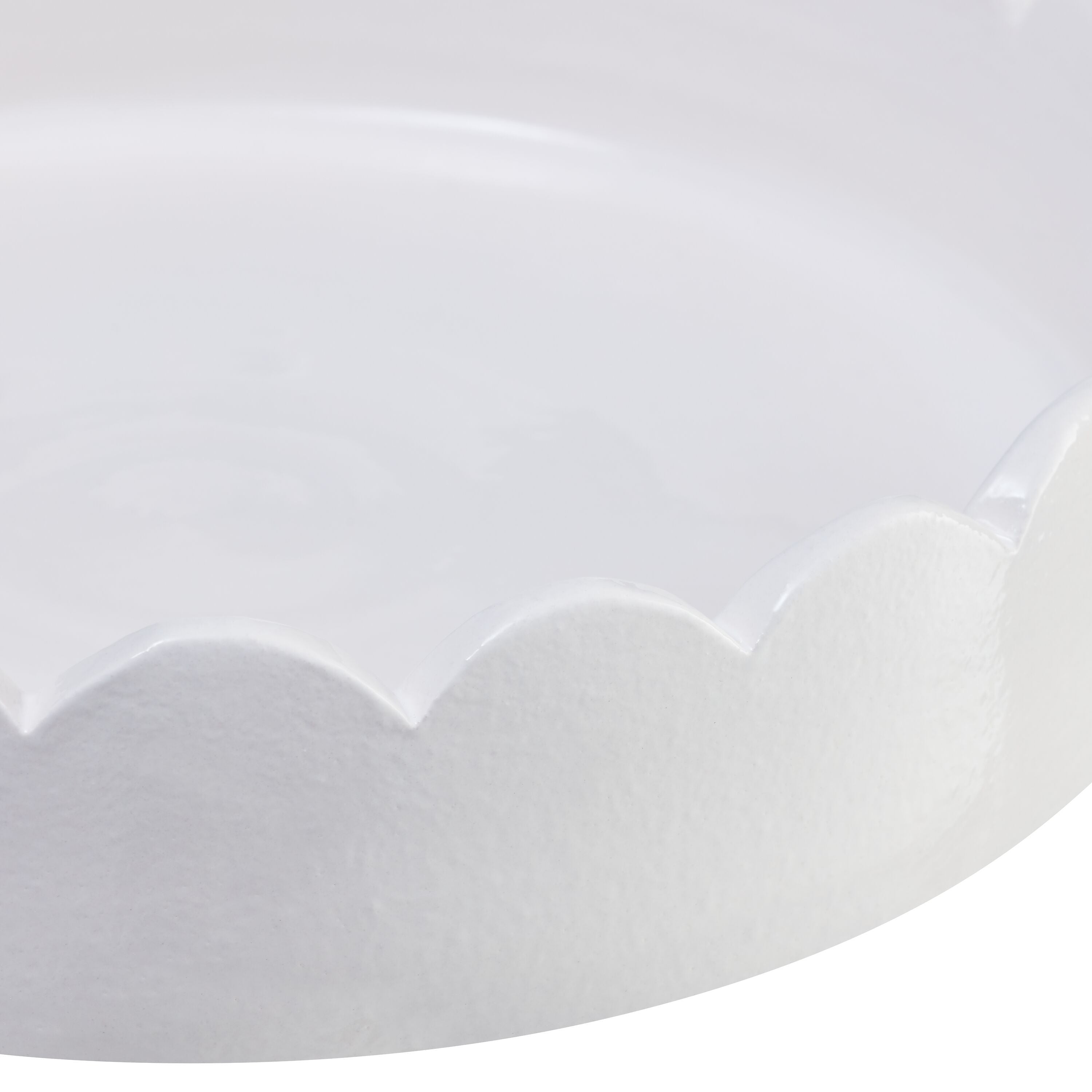 SE-CIAO Platte weiss 25x6cm - Weiss / H: 6.0 cm