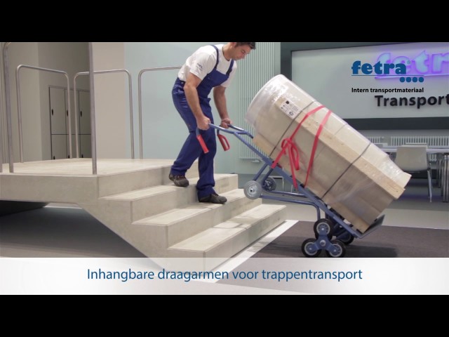 Fetra 11050 Apparaatsteekwagen - Zware lasten - Met wisselbare wielen