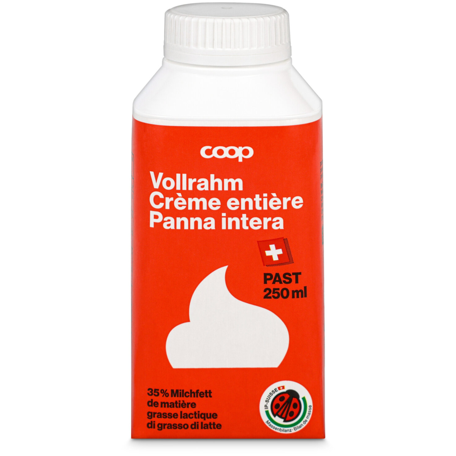 Vollrahm pasteurisiert IP-Suisse