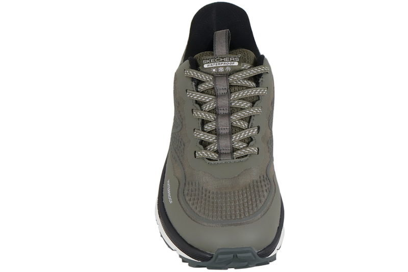 SKECHERS SWITCH BACK MIST OLIVE GREEN SLIP-INS SNEAKER