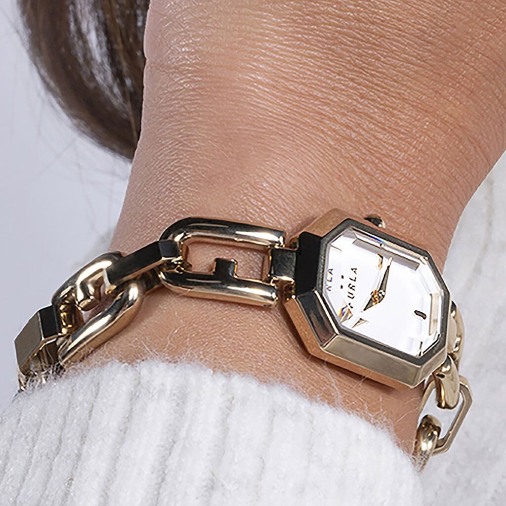 Montre Furla Octagonal Blanc
