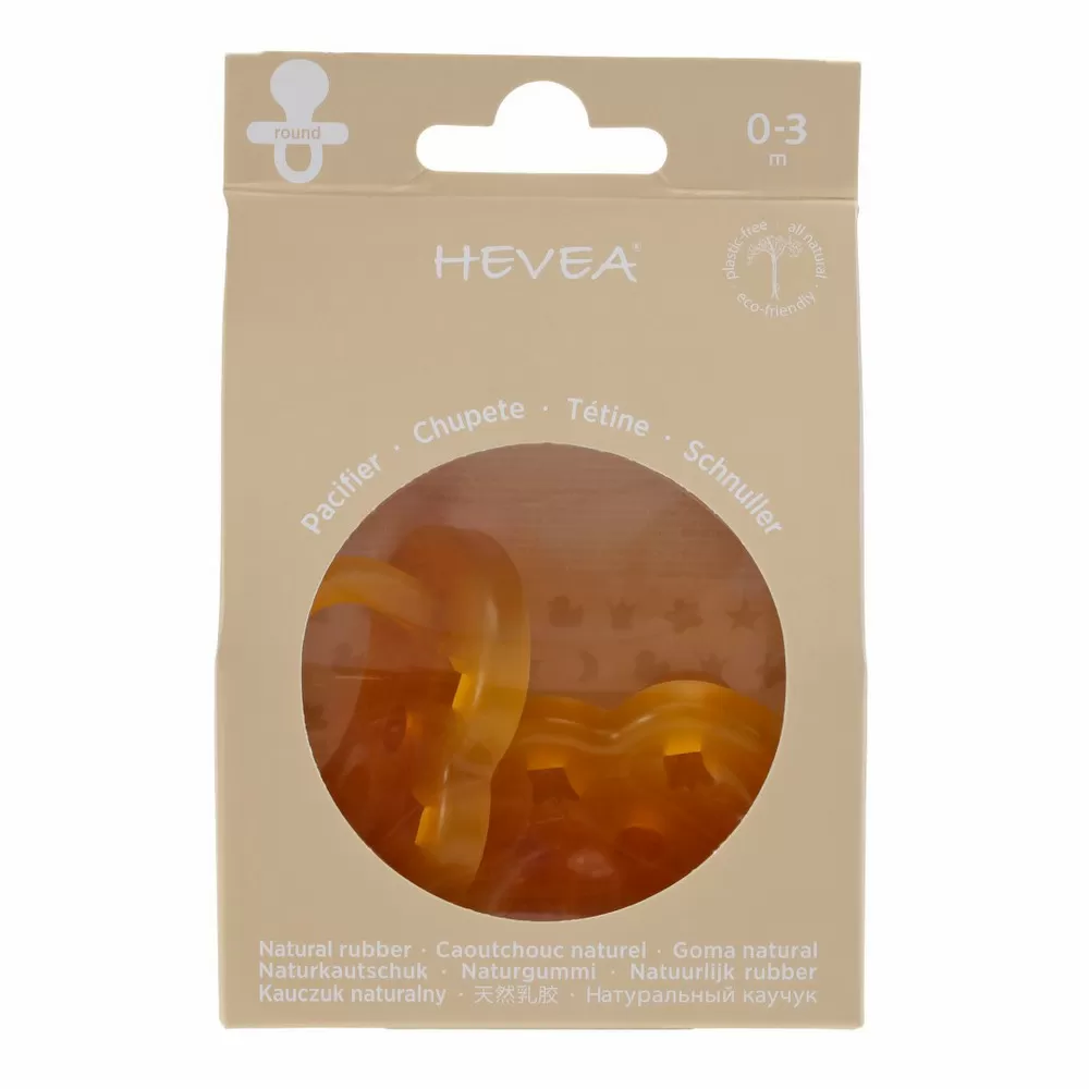 Hevea sut rund classic 0-3 mdr. - 2 stk.