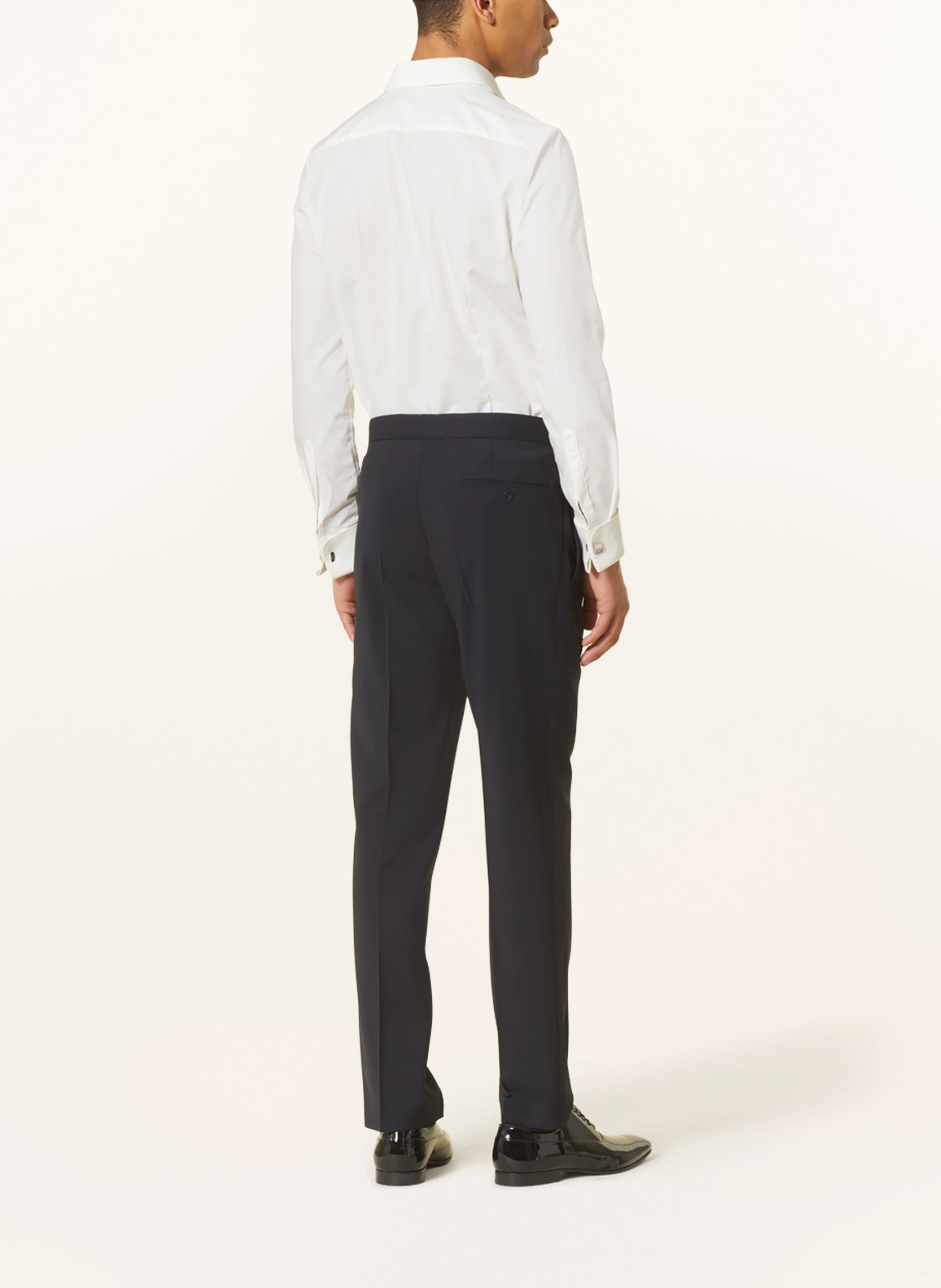 WILVORST Smoking-Hose Slim Fit mit Galonstreifen