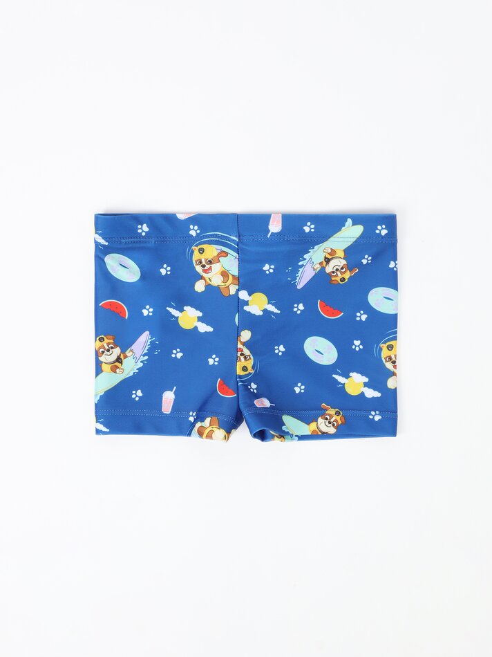Conjunto com 2 maiôs da Patrulha Canina - Nickelodeon - Azul Marinho