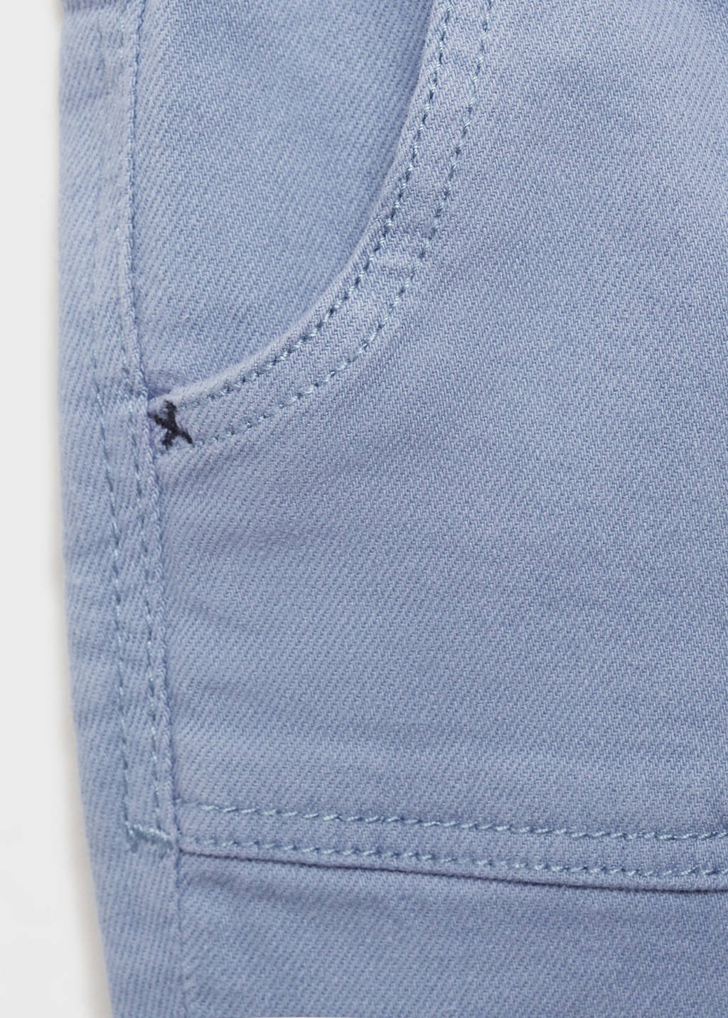 Mango Kids slim casual broek blauw
