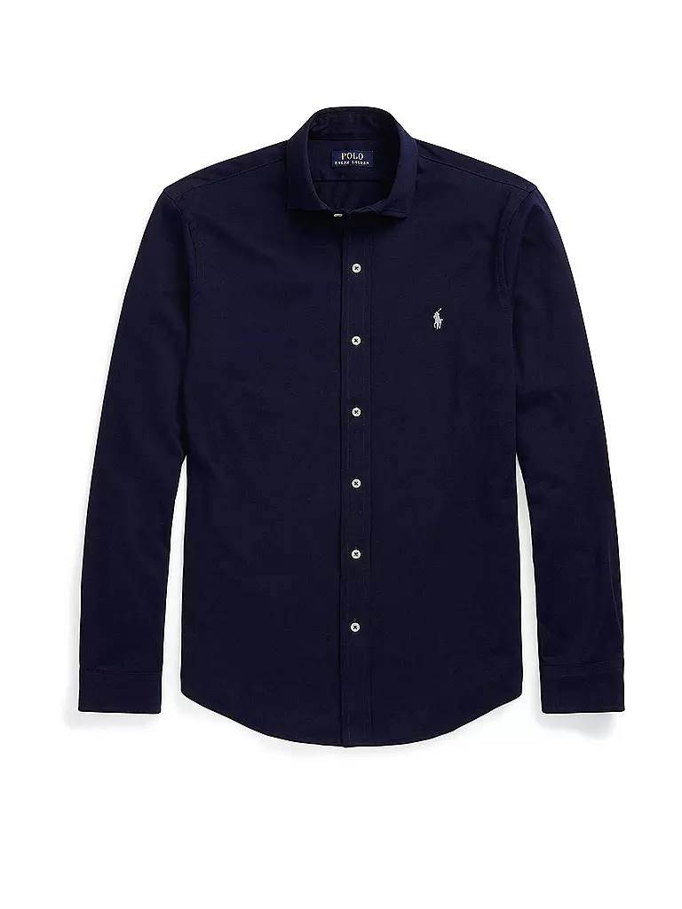 POLO RALPH LAUREN Jerseyhemd Slim Fit dunkelblau