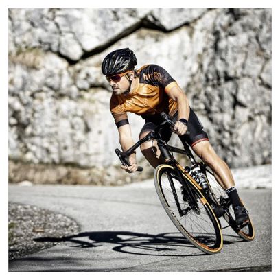 Loeffler maillot manches courtes-M Maillot de Vélo FZ Hotbond - Orange