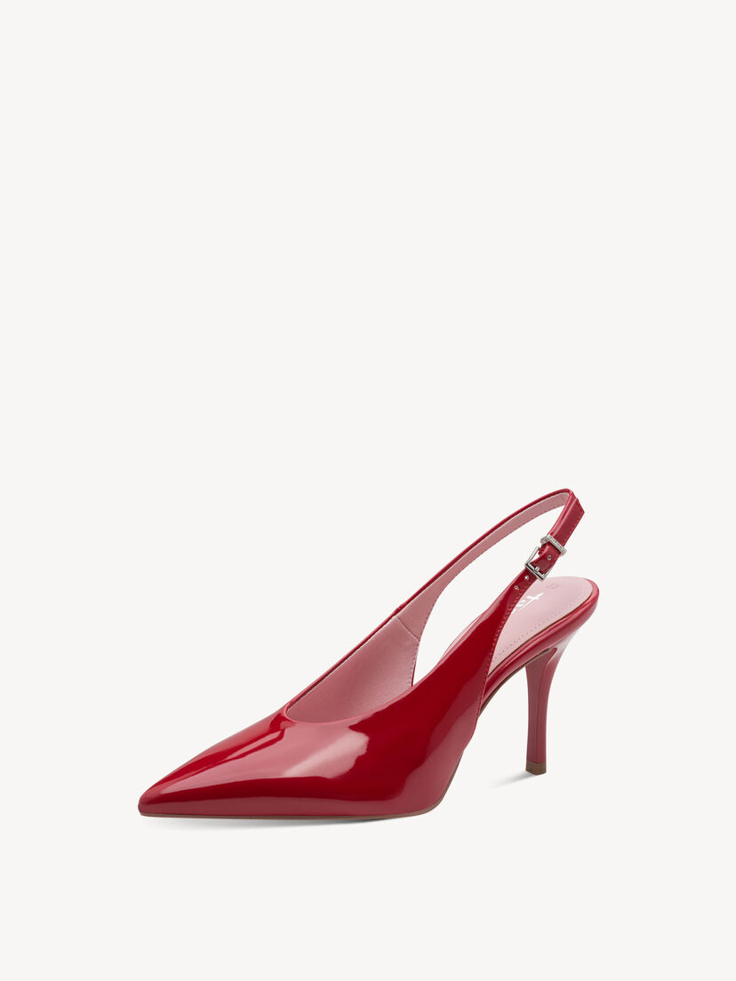 Slingpumps - rood