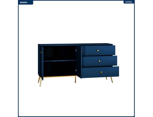 OTITEC - Commode - h.85 x l.160 x p.40 cm - marin