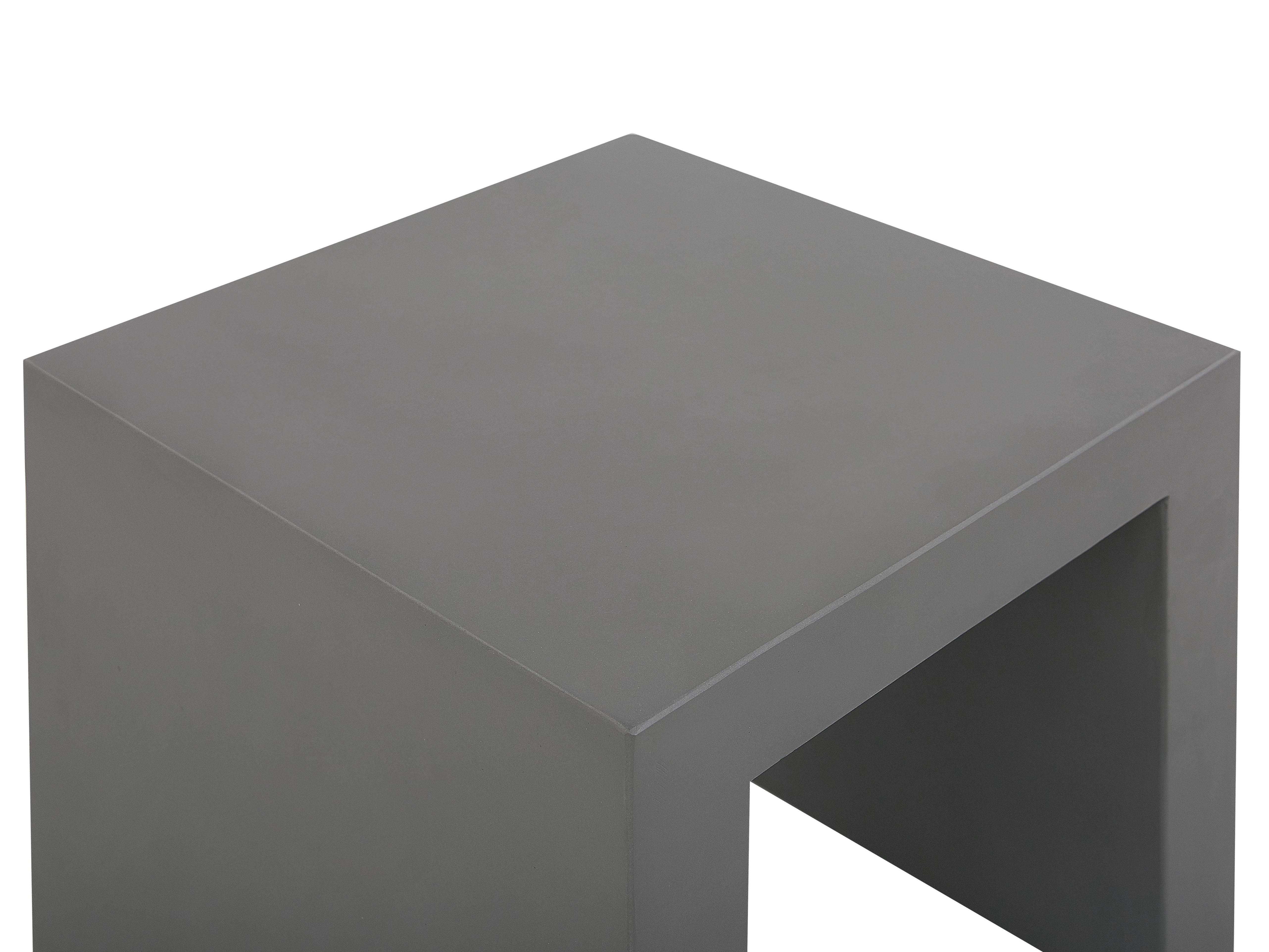 Tuinset met krukken 6-zits TARANTO Beton Grijs